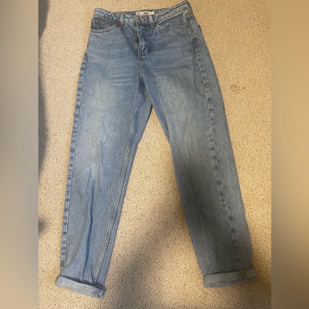 Topshop mom jeans waist 28